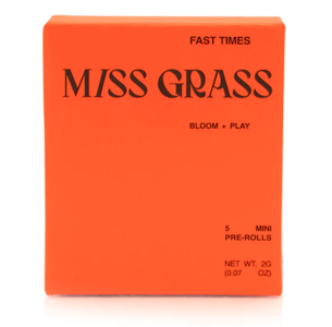 MISS GRASS - [MED] Miss Grass | Fast Times | 2g/5pk Prerolls