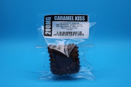 Caramel Kiss Brownie - 200mg - 207 Edibles