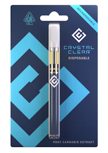 Crystal Clear - Sour Diesel (S) | 1g Disposable | Crystal Clear