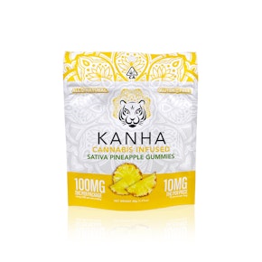 KANHA - Edible - Pineapple - Gummies - 100MG