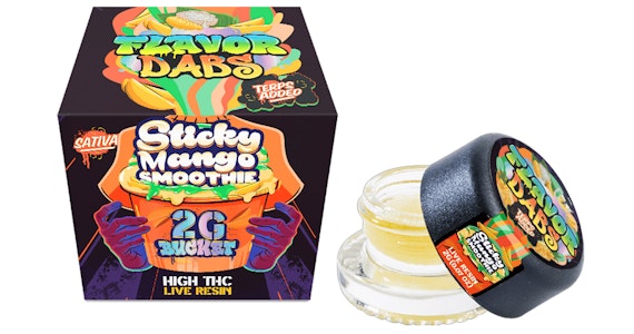 Loud+Clear - Loud + Clear - Sticky Mango Smoothie 2g Live Resin Flavor Dab - 2g