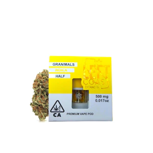 LEFT COAST EXTRACTS - Granimals | *P* Vape Pod .5g | Left Coast Extracts