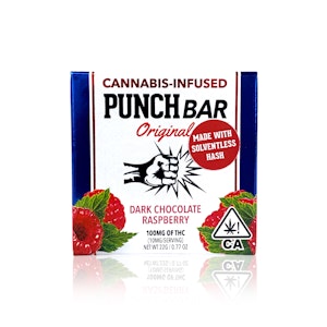 PUNCH EXTRACTS - PUNCH - Edible - Dark Chocolate Raspberry - Punch Bar - 100MG