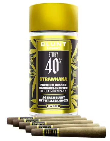 STIIIZY - Strawnana Mini Blunt 40's 5 Pack 2.5G Main Image