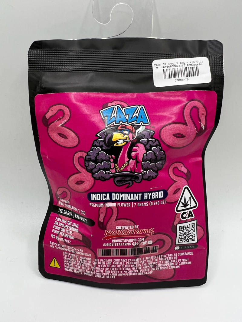 ZaZa 7g Smalls Bag - Rio Vista Farms - Premium Cannabis -