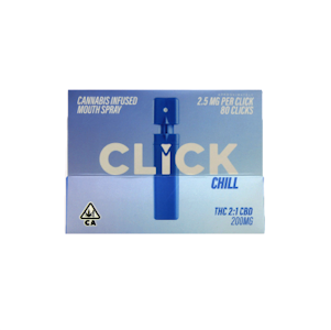 Click - Chill 2:1 THC:CBD Spray 200mg - Click