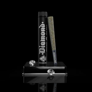 HEAVY HITTERS - Heavy Hitters Infused Preroll 1g Black Haze 