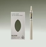 Bloom Live Resin Cart 1g Lemon Jack