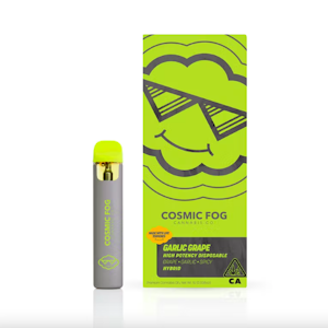 Cosmic Fog Cannabis Co. - Cosmic Fog Live Resin Disposable 1g Garlic Grape 