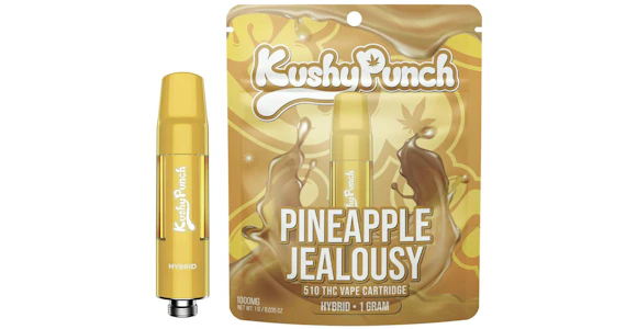 KUSHY PUNCH - Kushy Punch - Pineapple Jealousy Cartridge - 1g