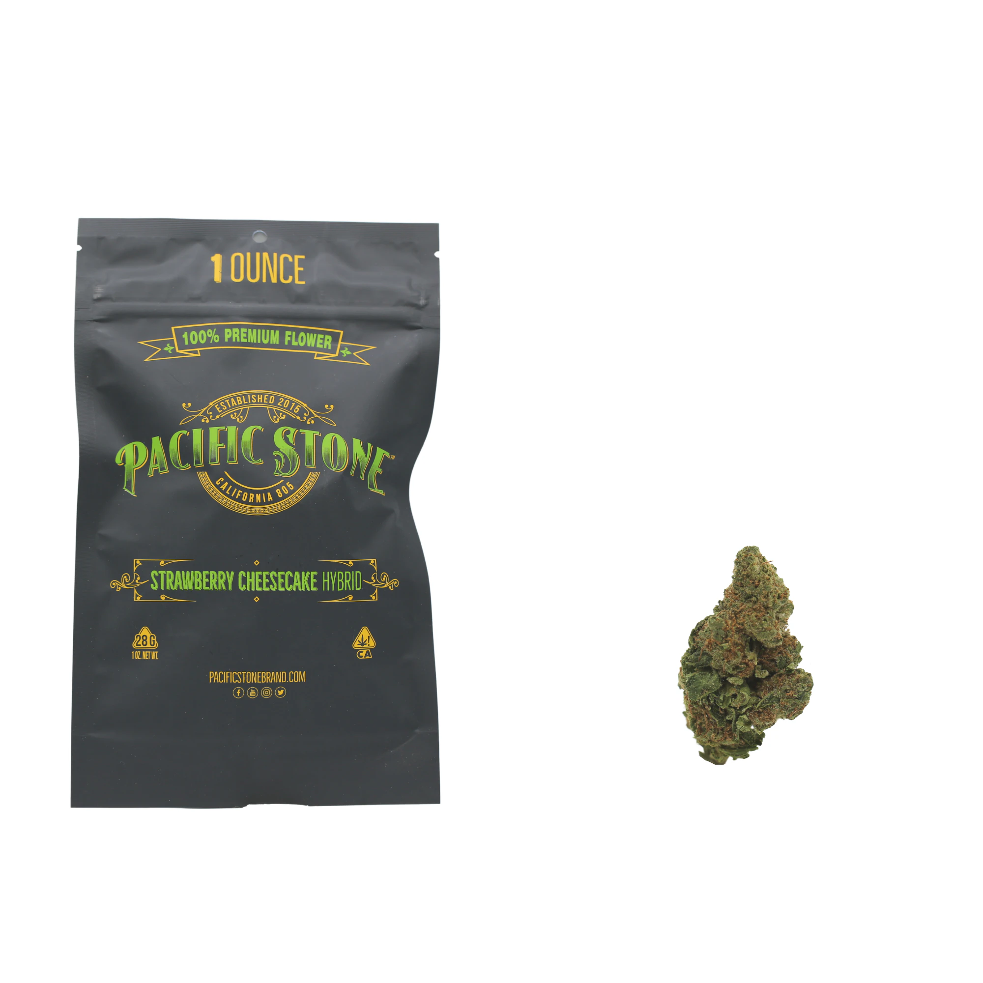 Pacific Stone - 28g Strawberry Cheesecake - Pacific Stone Main Image