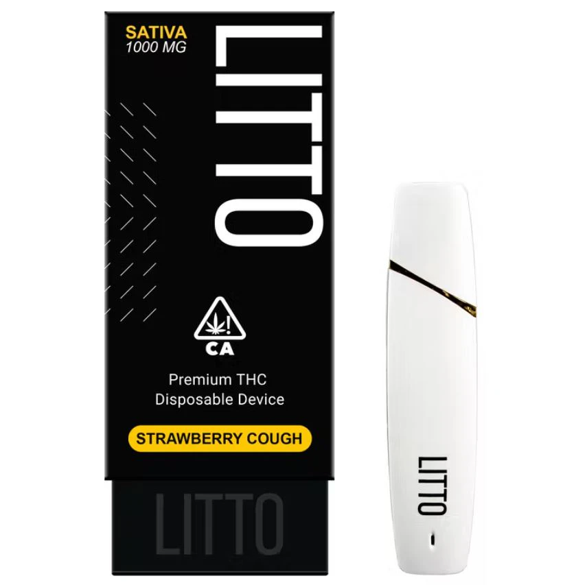 Raw Garden - STRAWBERRY COUGH DISPOSABLE 1G - LITTO Main Image