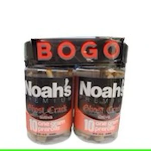 Noahs Premium BOGO - Noah's Premium BOGO 10pk Prerolls 20g Ghost Crack