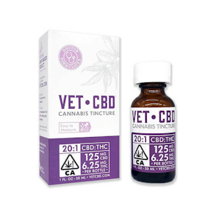 VETCBD - Vet CBD - 20:1 30ml - 125mg