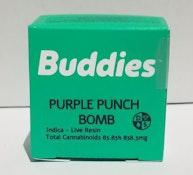 Buddies Purple Punch Bomb Live Resin 1g