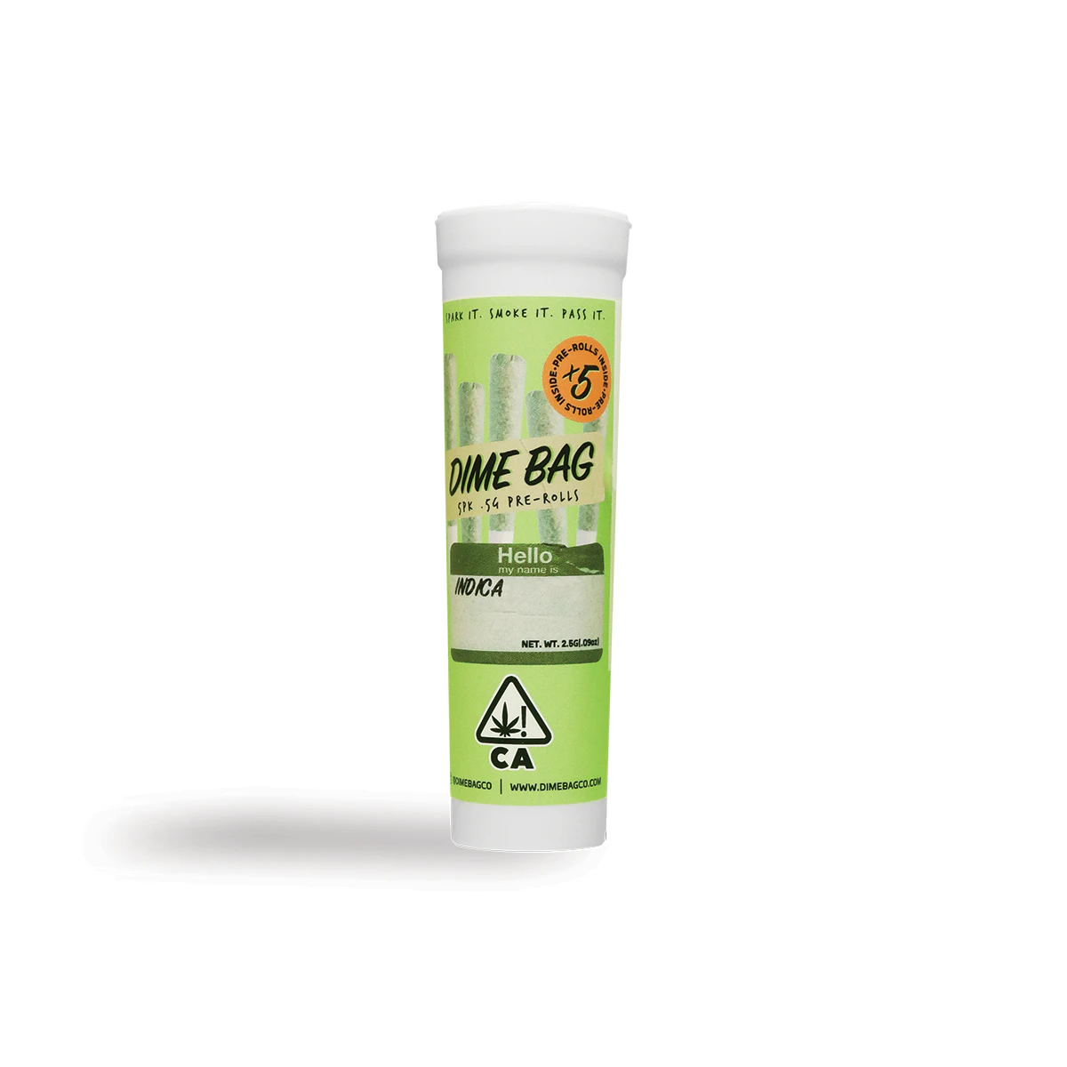 Dime Bag - Dime Bag Chive Train Pre-Rolls Sativa 2.5g (5pk) Main Image