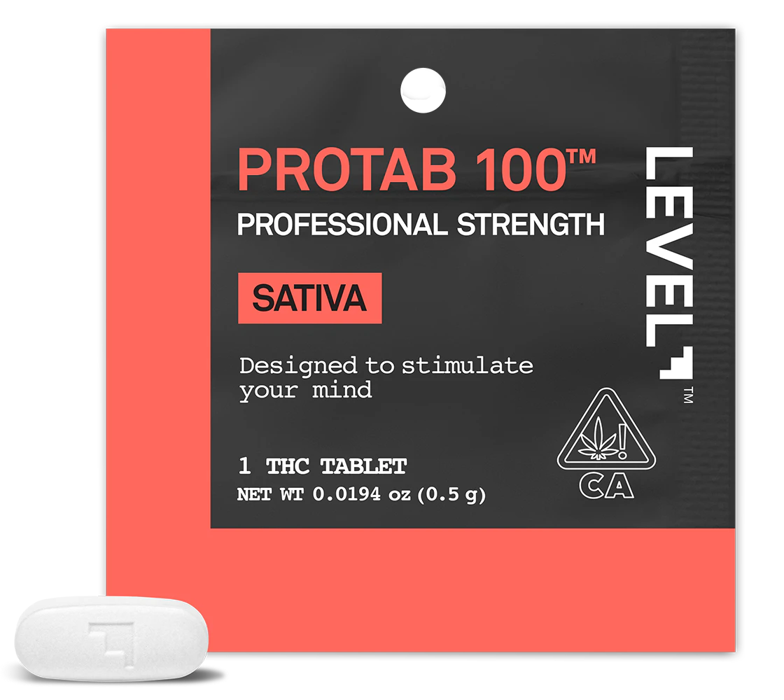 LEVEL - Level - Edibles - Single Tablet - Sativa - 100MG Main Image
