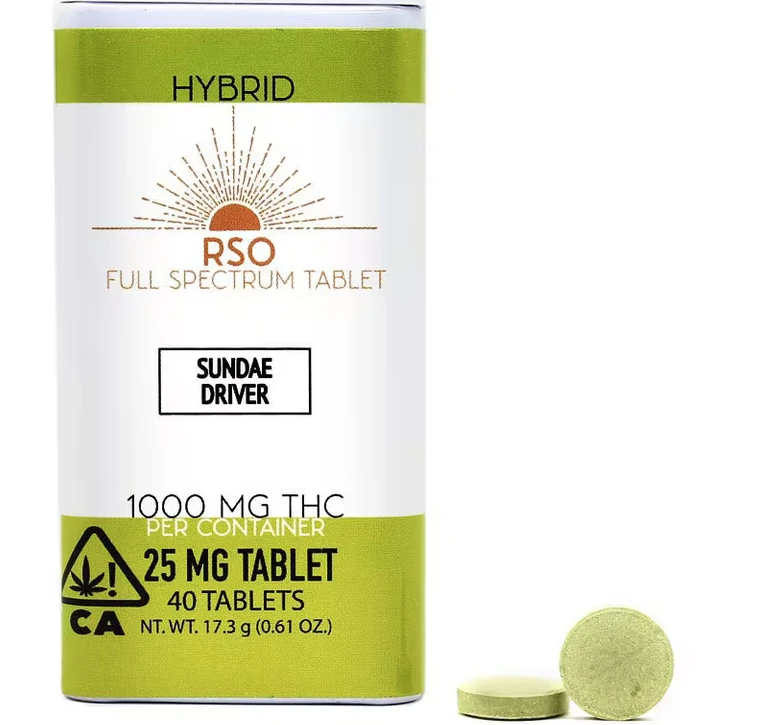 Emerald Bay Extracts - RSO - Sundae Driver - 25mg (40ct) Main Image