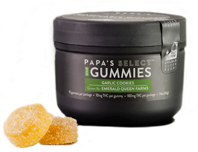 Papa's Select - Garlic Cookies Gummies 100mg