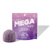 Megas (by Grön) | 1pk Gummy | Sour Grape | 100mg