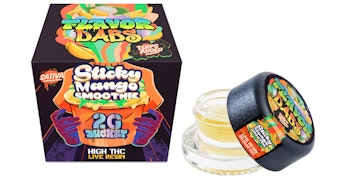 Loud + Clear - Sticky Mango Smoothie 2g Live Resin Flavor Dab - 2g