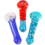 4.5" Assorted Basic Glass Pipe