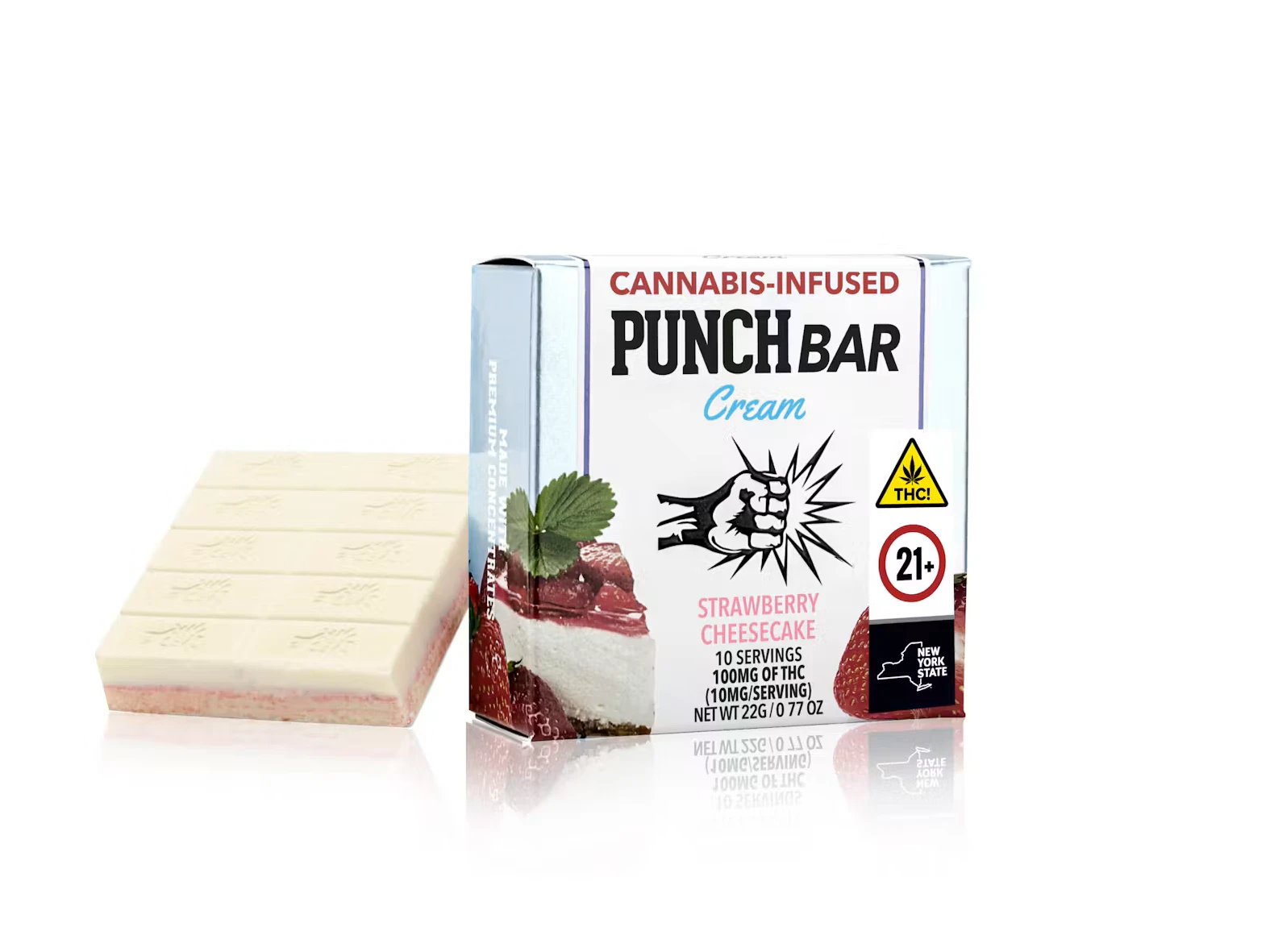 Punch - Punch | Cream | Strawberry Cheesecake | 100mg Main Image