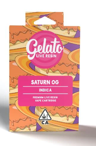 Gelato - Gelato Live Resin Cart 1g Saturn OG Main Image