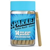 Sparkiez | Bubba Kush 14g (Indica) - Pre-roll 14pk