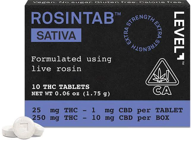 LEVEL - Level - Edibles - Rosin Tablet - Sativa - 1.75G Main Image