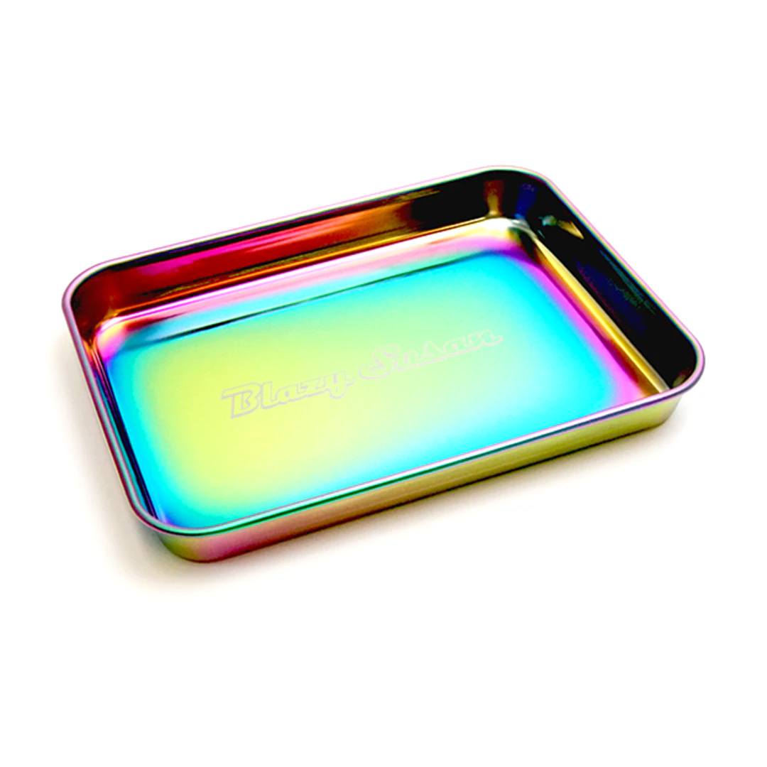 Blazy Susan - RAINBOW STAINLESS STEEL ROLLING TRAY - BLAZY SUSAN Main Image