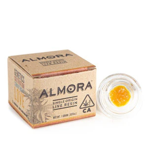 ALMORA FARMS - Almora Farms Live Resin 1.2g - Vanilla Frosting 66%