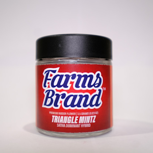 FARMS BRAND - Triangle Mints 3.5g Jar - Farms Brand
