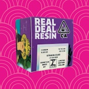 Real Deal Resin - CLEO - Live Hash Rosin 1g 