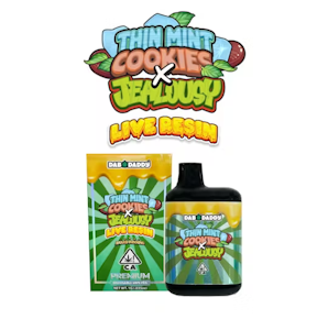 Dab Daddy - Dab Daddy Thin Mint Cookies x Jealousy Live Resin All in One (I) 1g