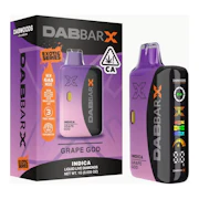 Dab Woods | Grape God | Dab Bar X | Liquid Live Diamond All-In-One Vape | 1g
