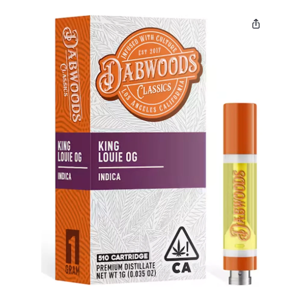Dabwoods - Dab Woods | King Louie OG | Cartridge | 1g Main Image