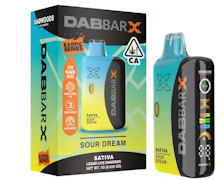 Dabwoods | Sour Dream | Dab Bar X | Liquid Live Diamond All-In-One Vape | 1g