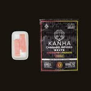 Kanha - Kanha Sour Belt Indica 100mg Strawberry Lemonade 