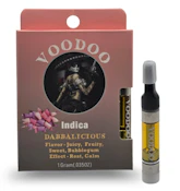 Voodoo-Dabbalicious -Indica-1g 510 cart- 86.13% THC