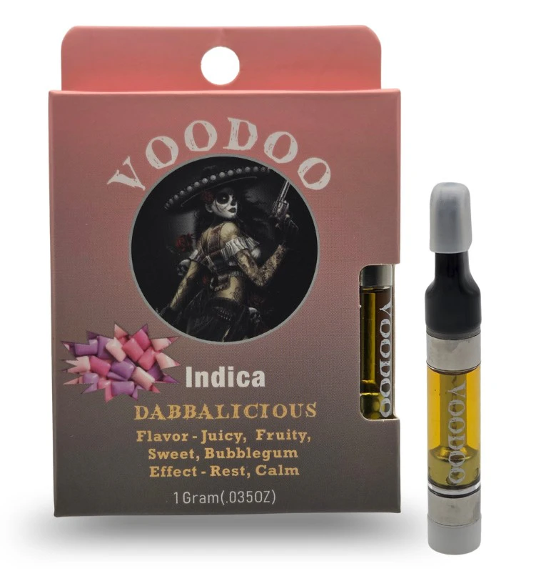 Voodoo - Voodoo-Dabbalicious -Indica-1g 510 cart- 86.13% THC Main Image