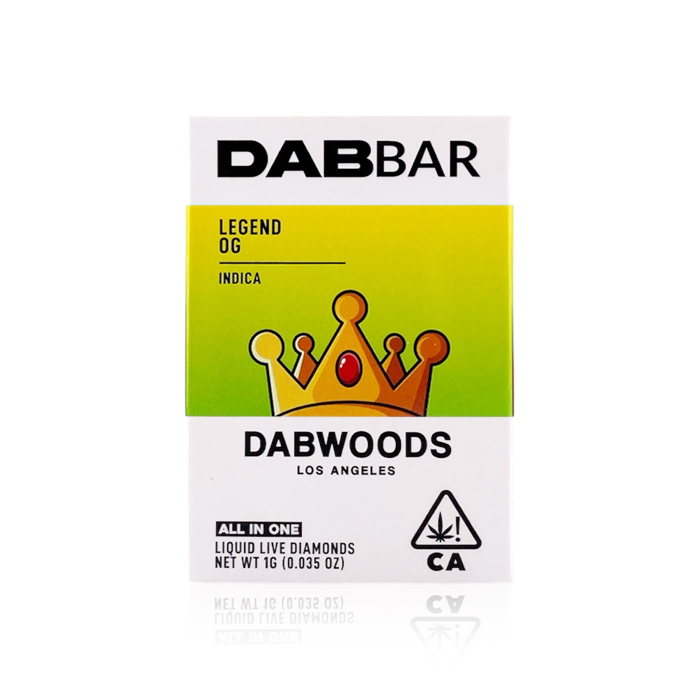DABWOODS - All in one - Legend OG - Dab Bar 2.0 - 1G - Tr...