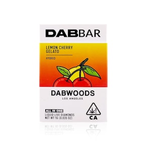 DABWOODS - All in One - Lemon Cherry Gelato - Dab Bar 2.0 - 1G