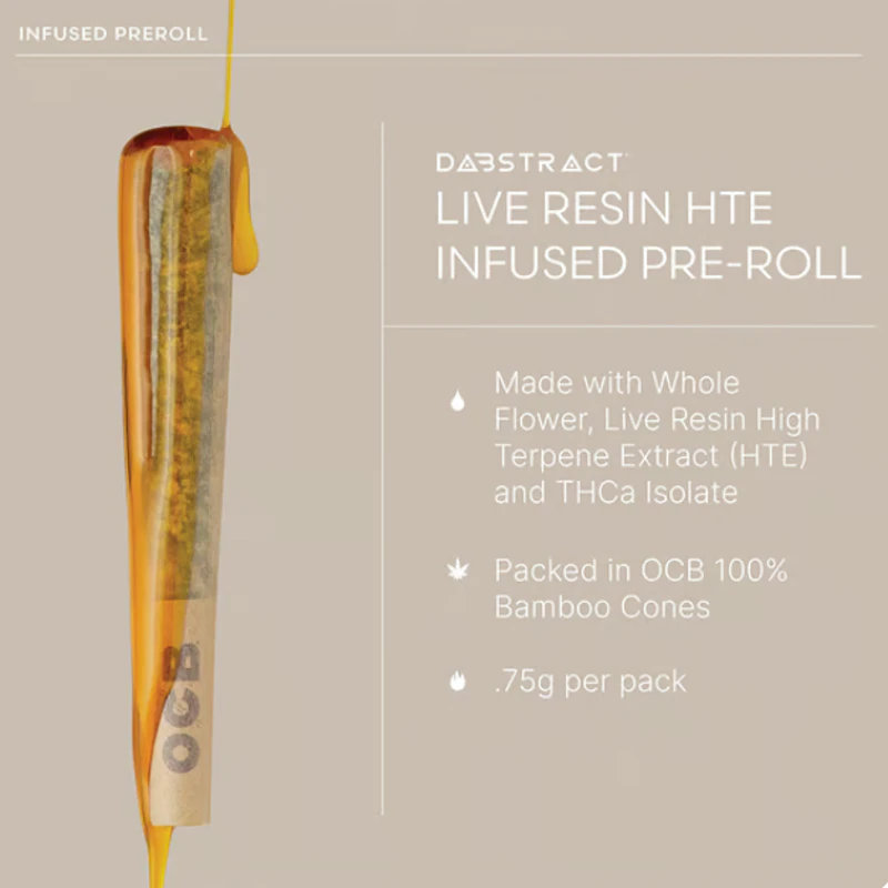 Dabstract - Lemon Cherry Garlic Infused Pre-Roll - 0.75 Main Image
