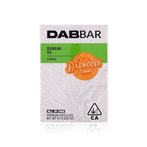 DABWOODS - DABWOODS - All In One - Banana OG - Classics - Dab Bar - 1G
