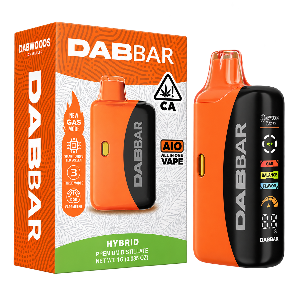 DABWOODS | DABBAR | Pineapple Kush | All-In-One