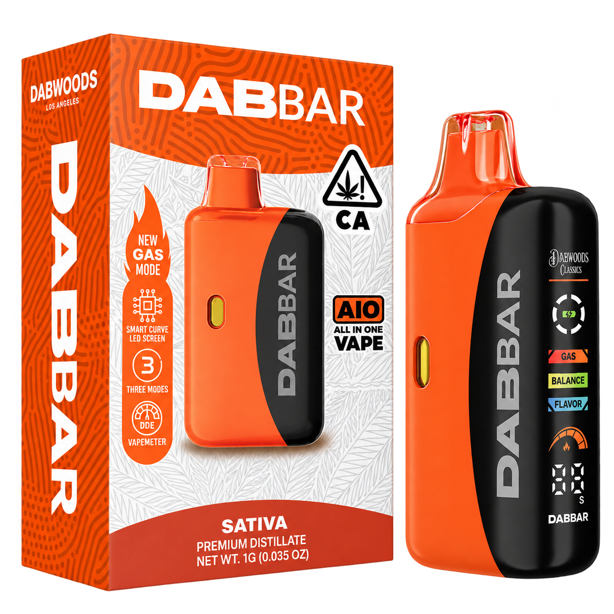 DABWOODS | DABBAR | Sour Diesel | All-In-One