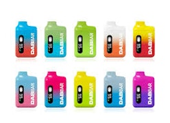 DABWOODS DABBAR 2.0 DISTILLATE 1G Blue Raspberry Slushee