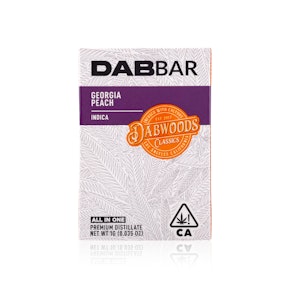 DABWOODS - All In One - Georgia Peach - 1G