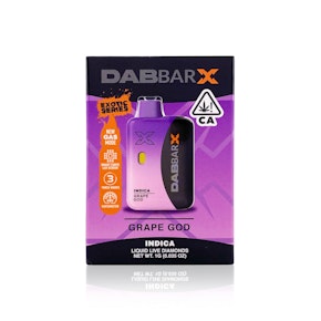 DABWOODS - All In One - Grape God - Liquid Live Diamonds - 1G